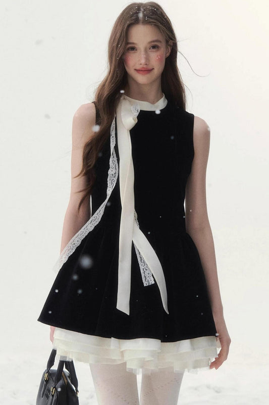 Velvet Ribbon Princess Dress