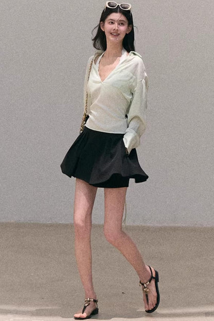 Sycamore Moonlight Pleated Skirt