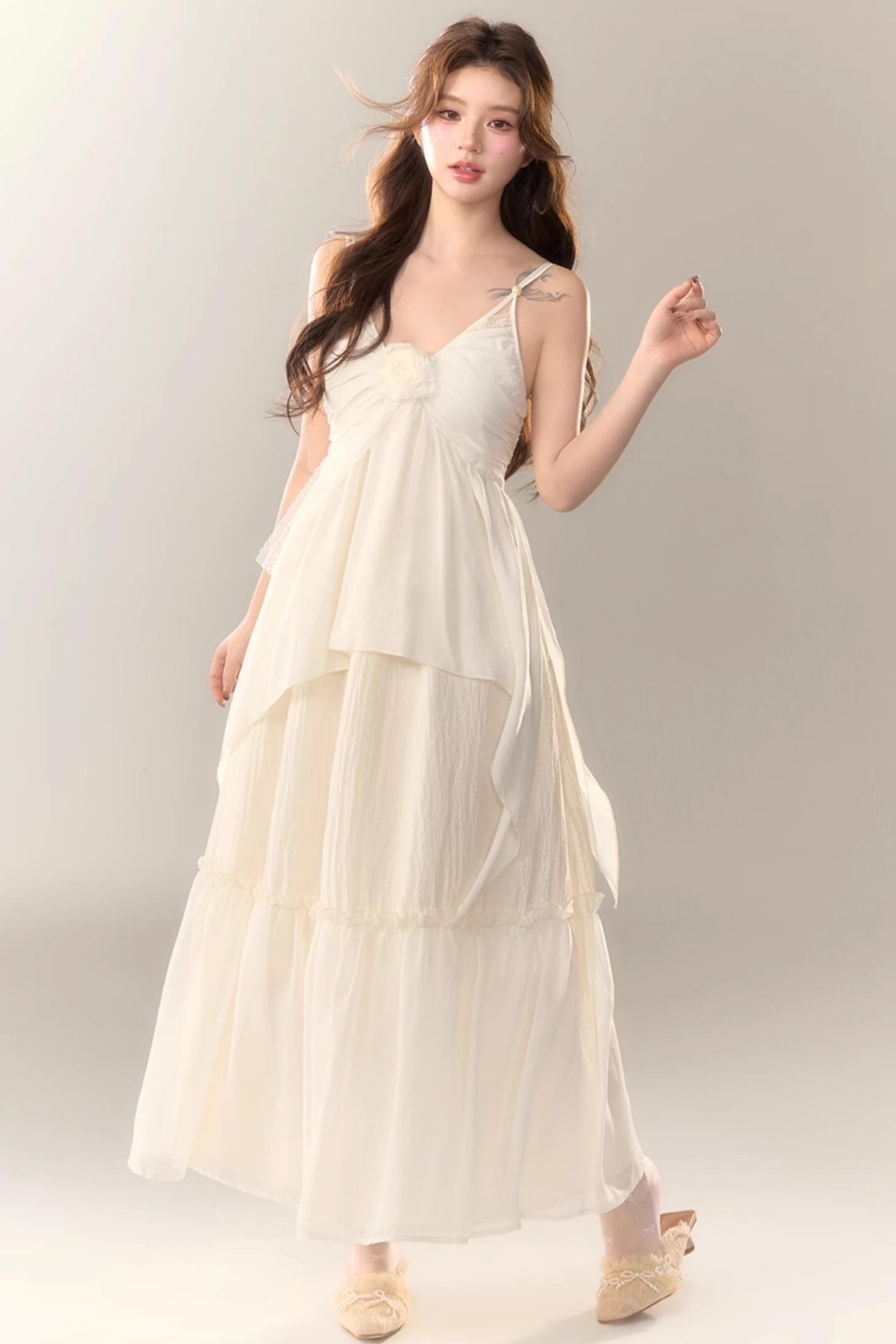 Moonlight Goddess Waist Dress