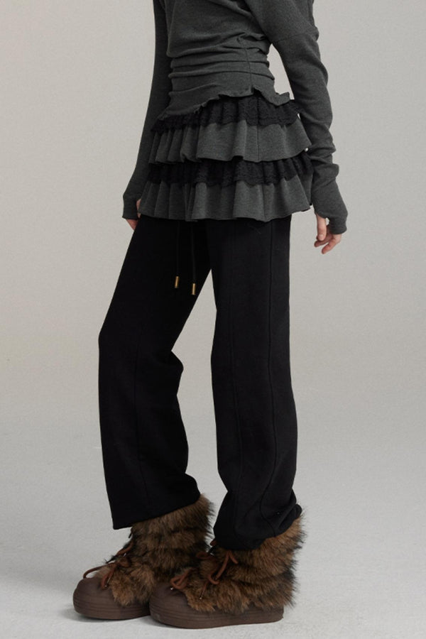 Schlanke, vielseitige gerade Hosen 