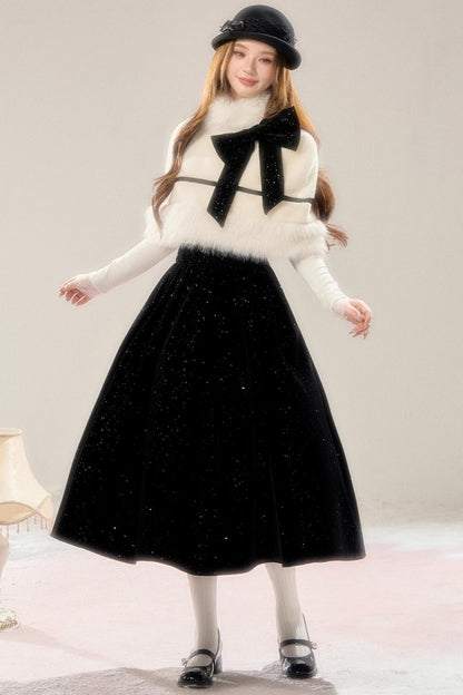 French High-end Cloak Two-Piece Set-Up