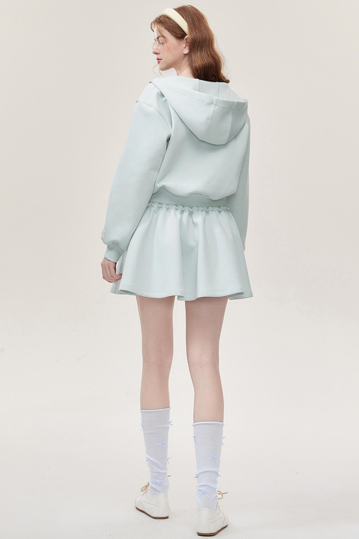 Hooded Lace Halter Set-Up