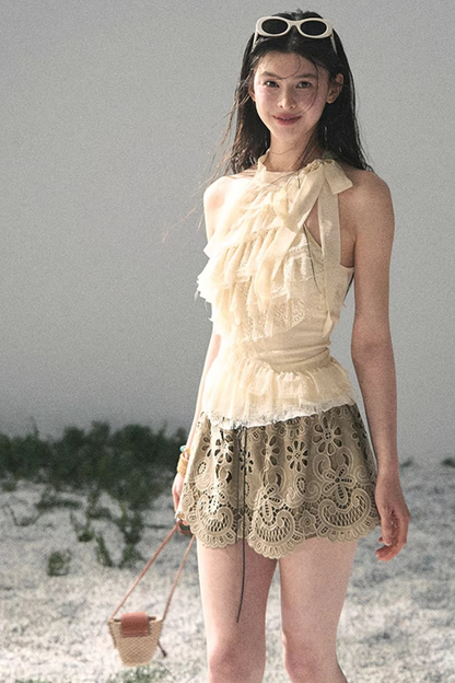 Spring Trace Lace Blouse