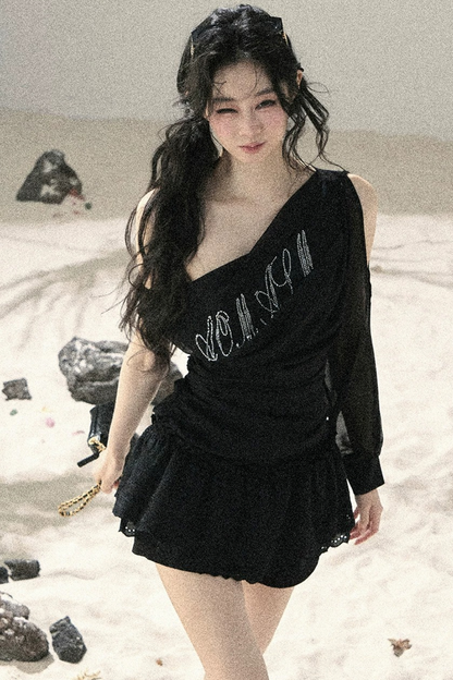 Fragrant Starlight Off-Shoulder Top