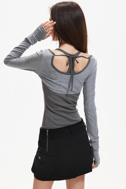 Patchwork Lyocell Camisole