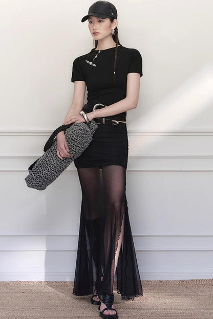 Ancient Rhyme Beads Blouse