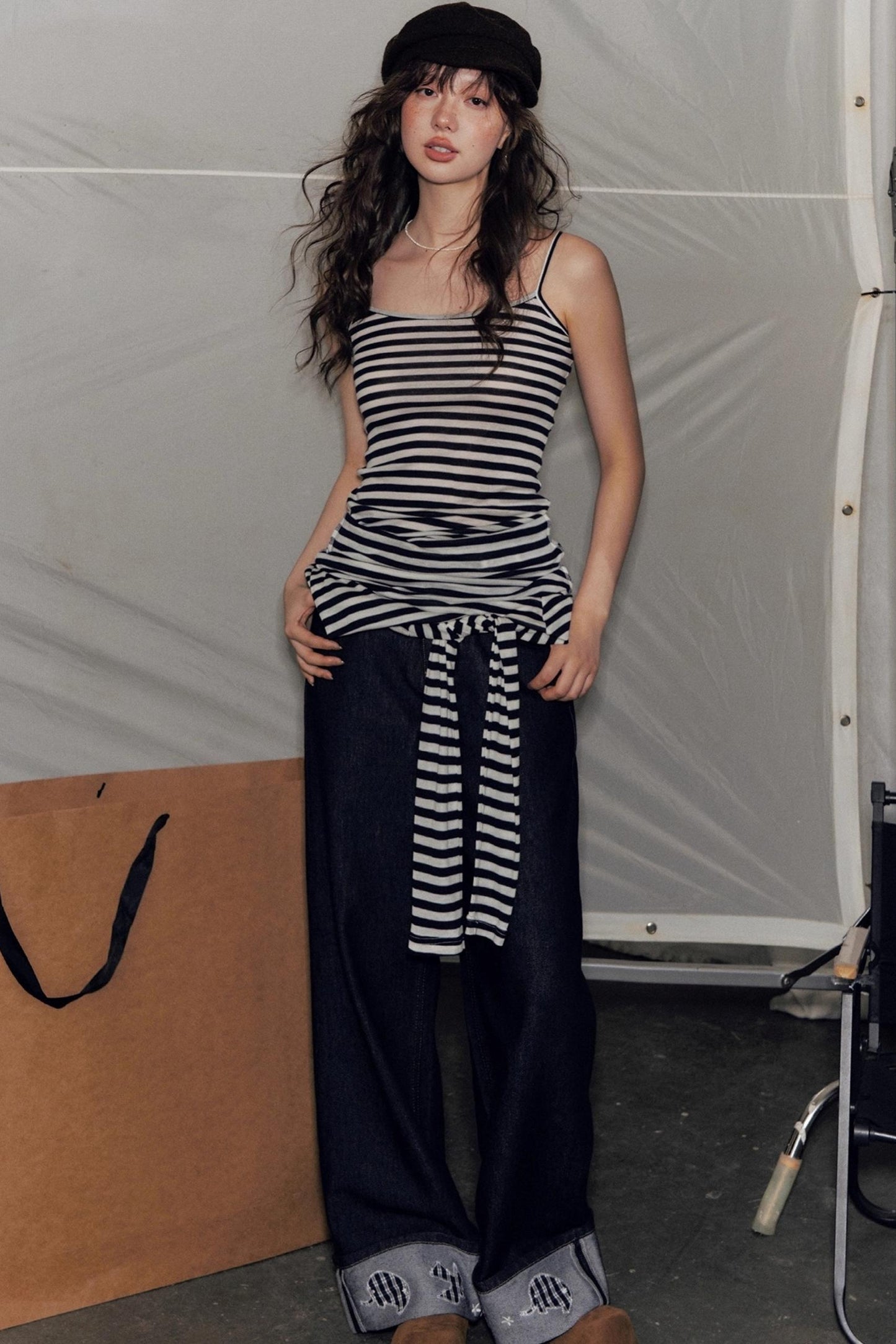 Suspended Shoulder Top