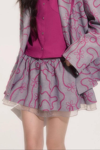 Art Design Silhouette Suit Set-Up