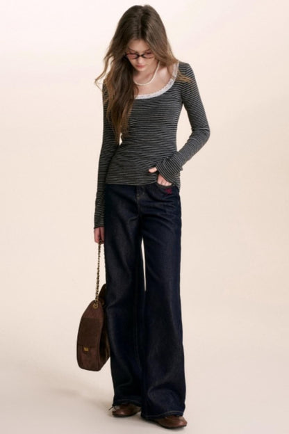 Romantic Lace Patchwork Top