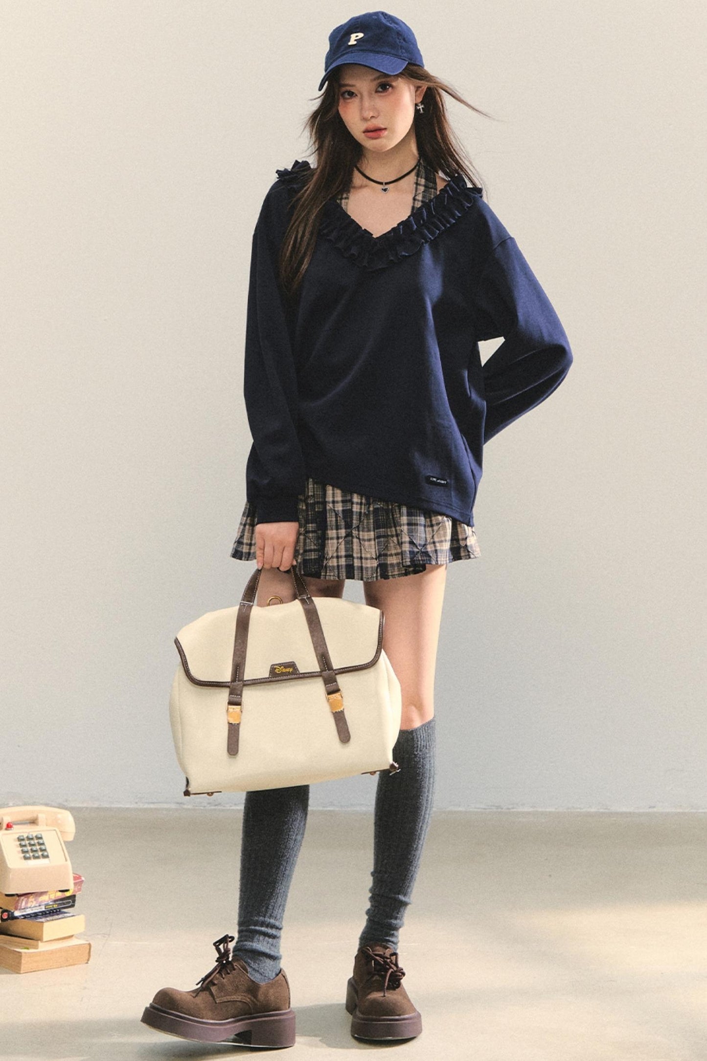 Plaid Two-Piece Set-Up