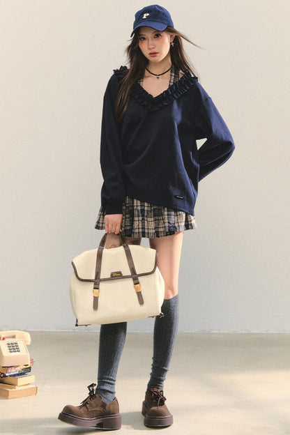 Plaid Two-Piece Set-Up