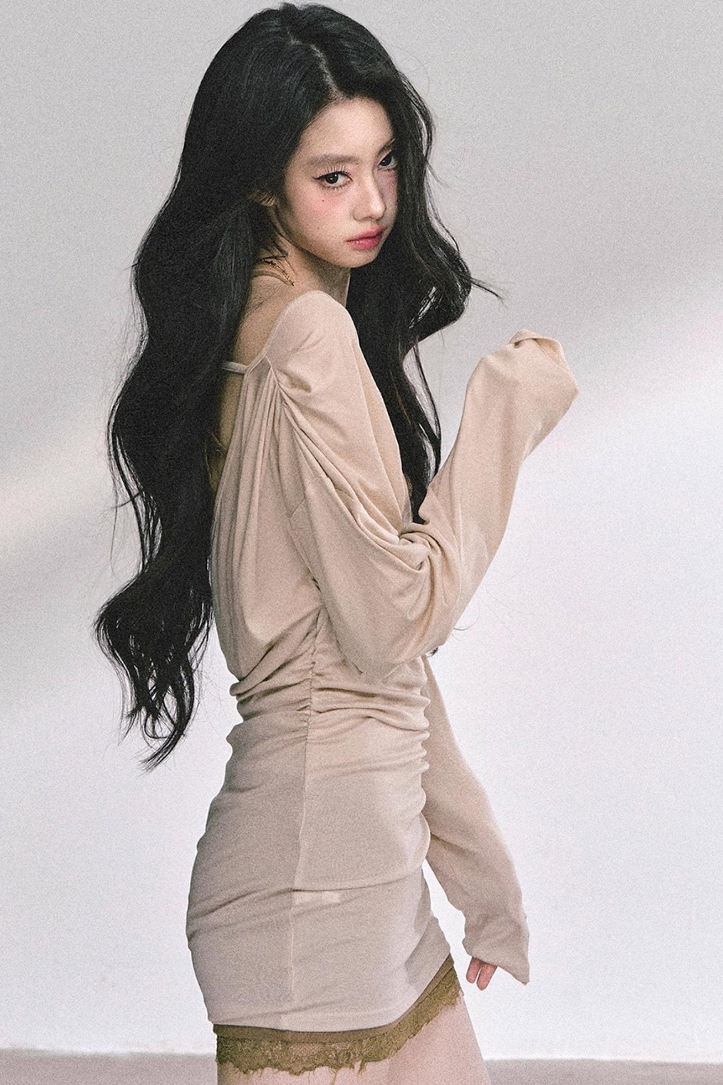 French Lace Dress Set