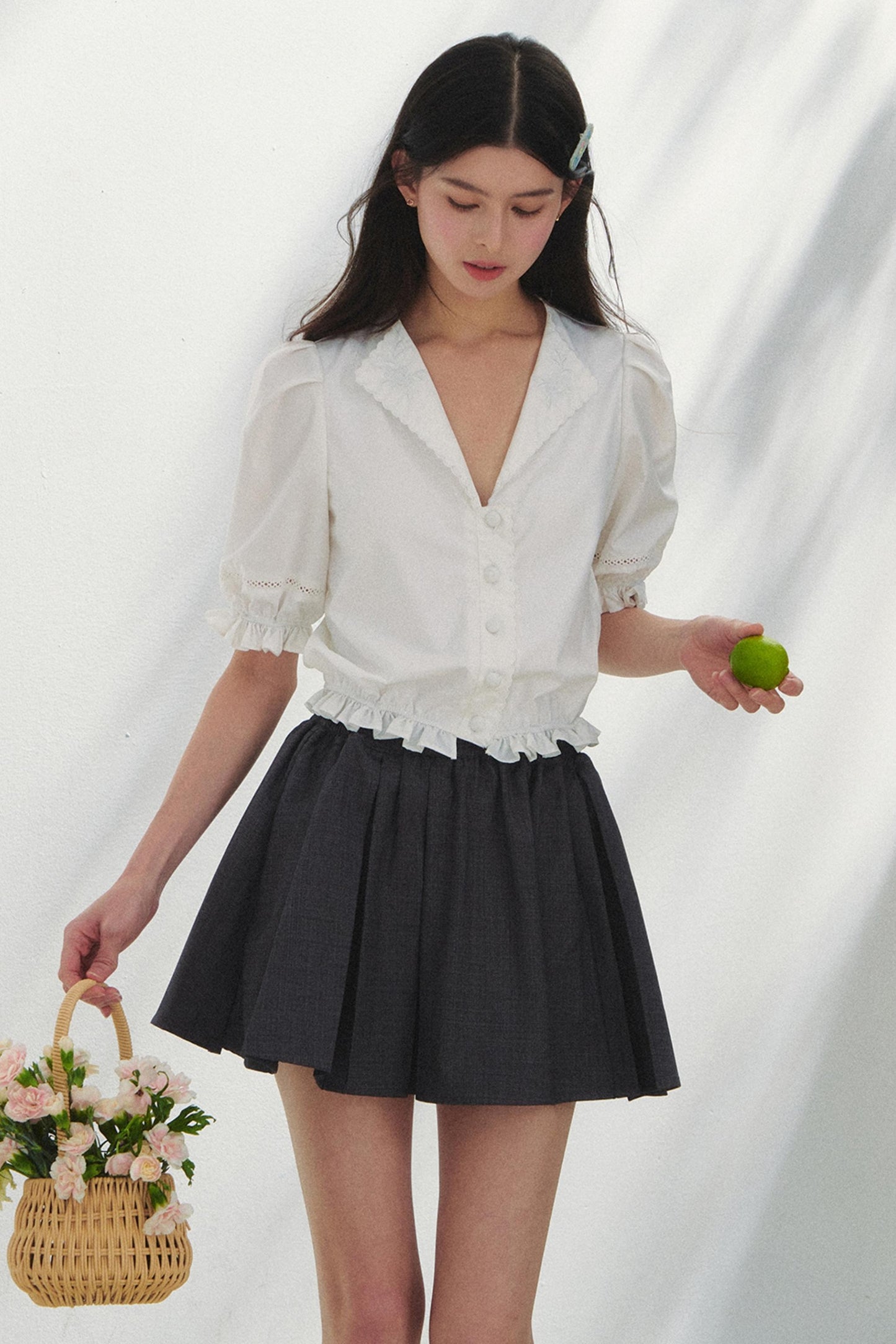 Embroidered Sunset Tee