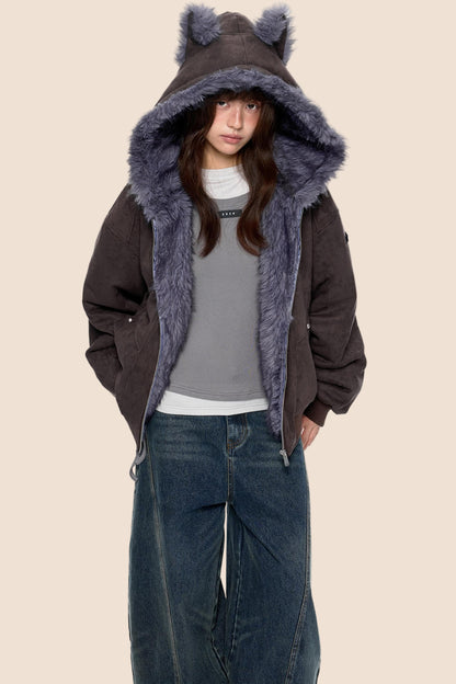 Soft Suede Chain Jacket