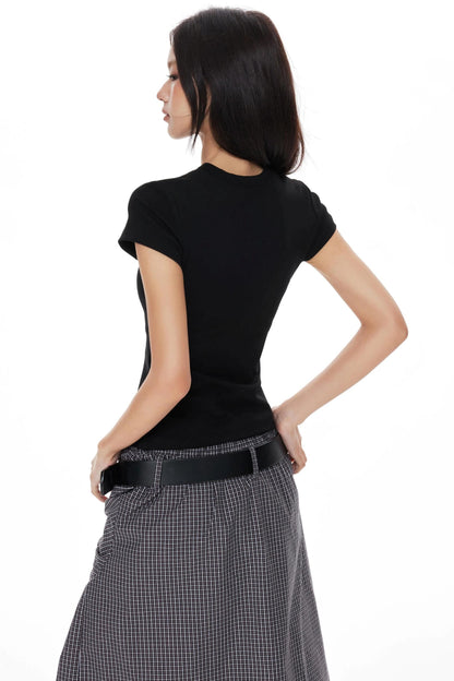 Knitted Slim Base Shirt