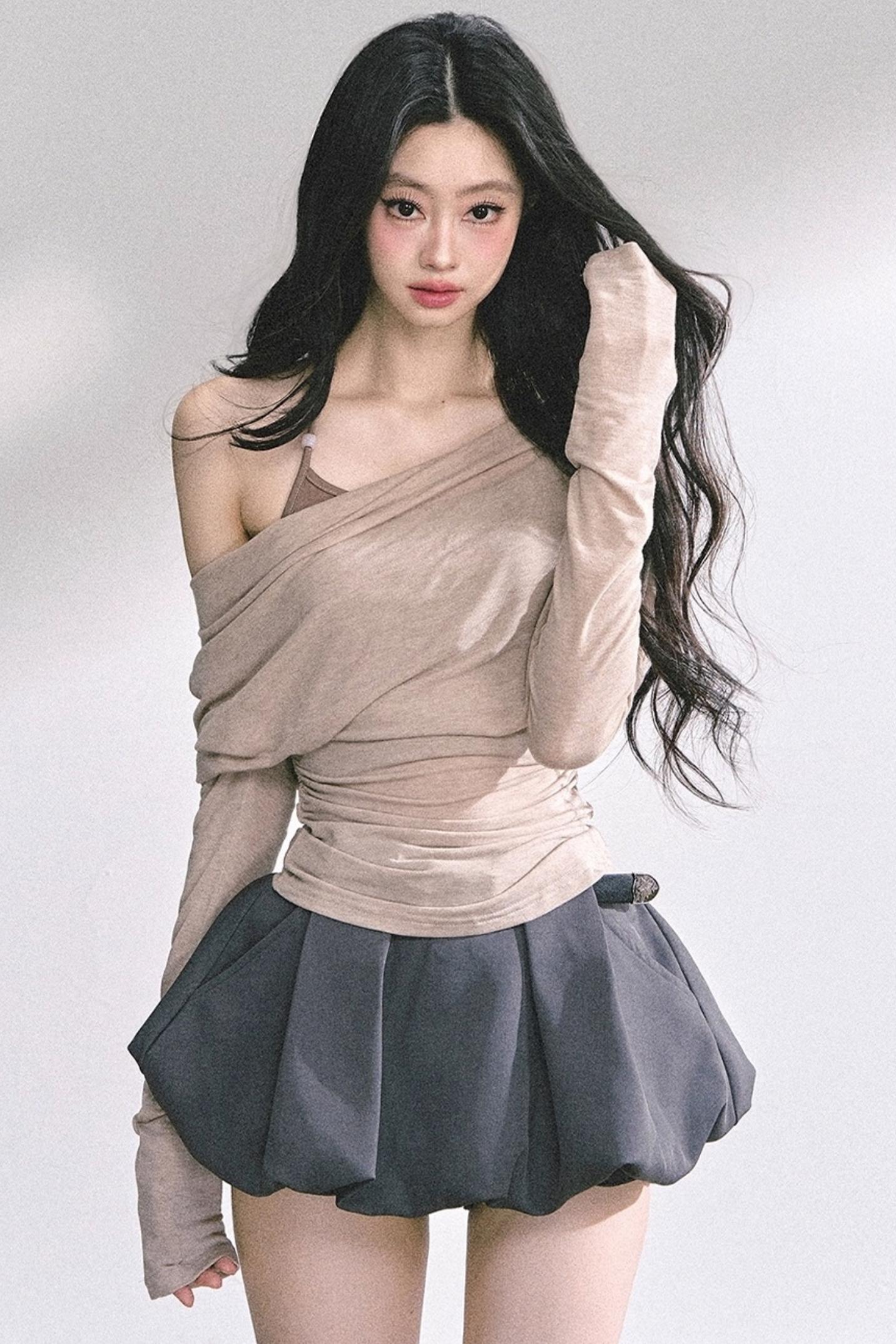 Whisper Glutinous Slim Top