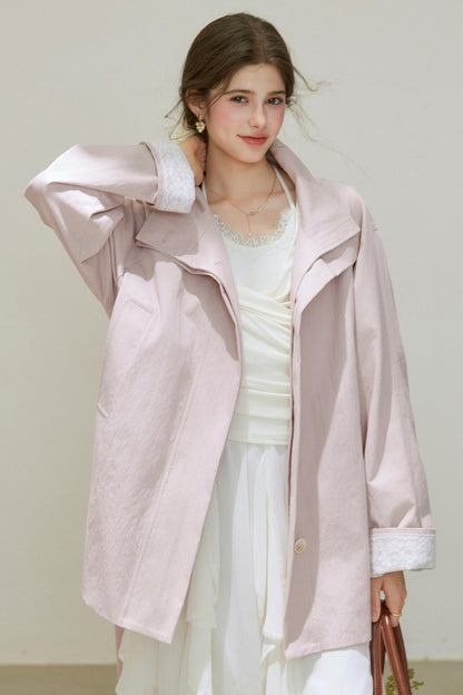 Autumn Silhouette Trench Coat