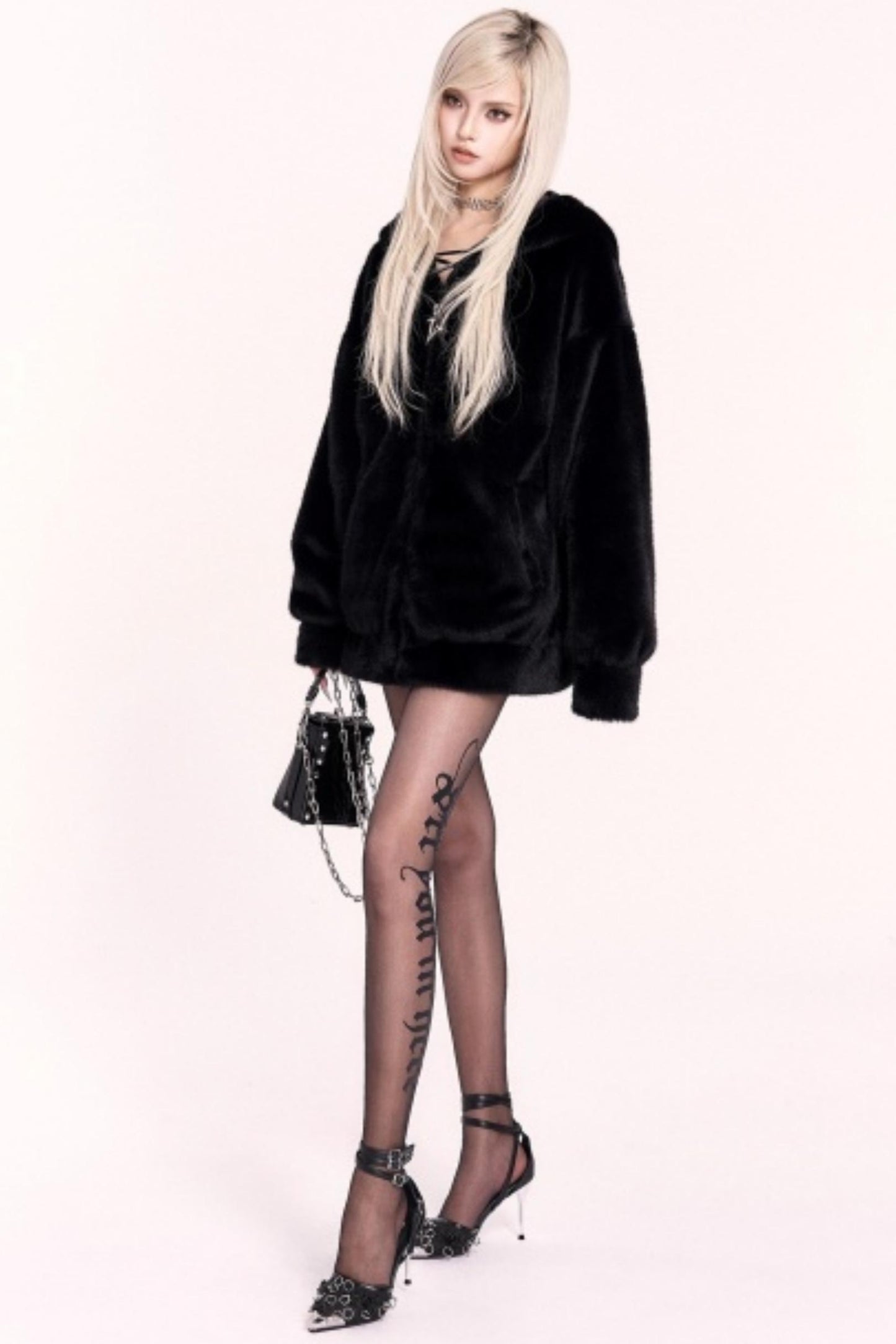 Winter Plush Spice Hooded Jacket