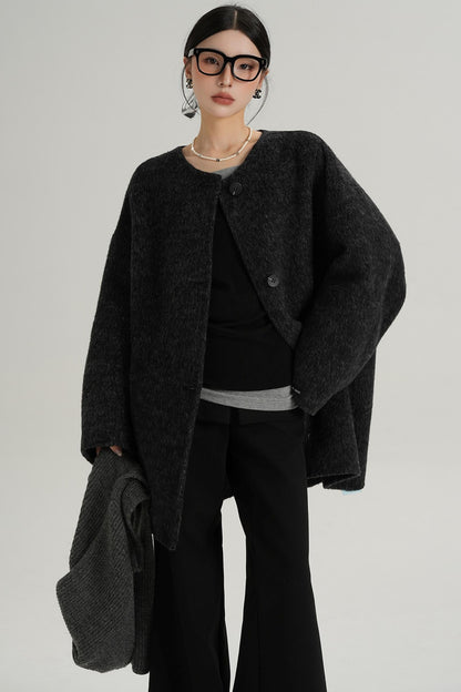Temperament Woolen Coat