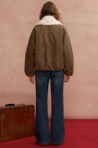 High-Waisted Stretchy Bootcut Jeans