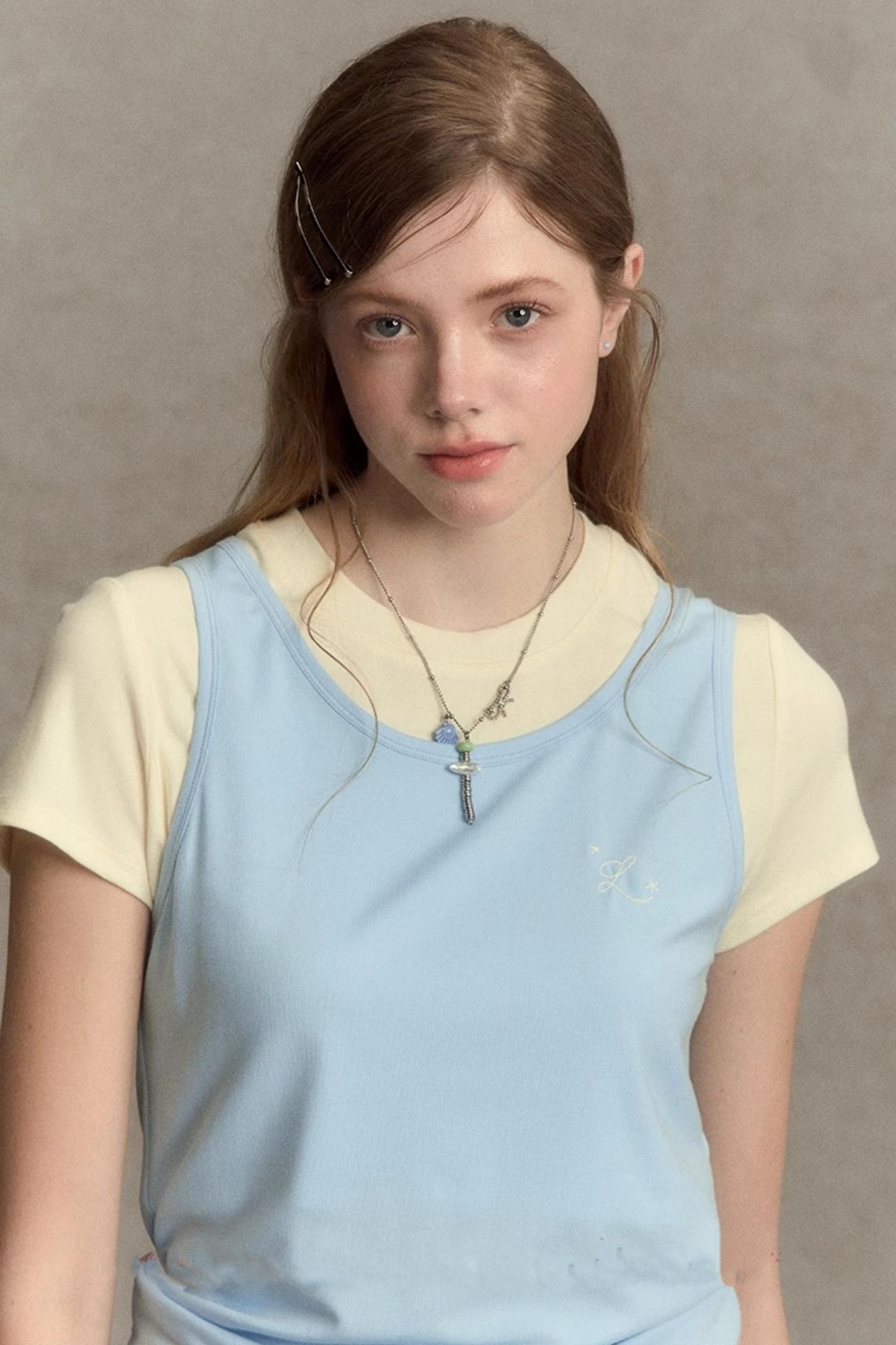 Slim Fit Two-Piece Tee