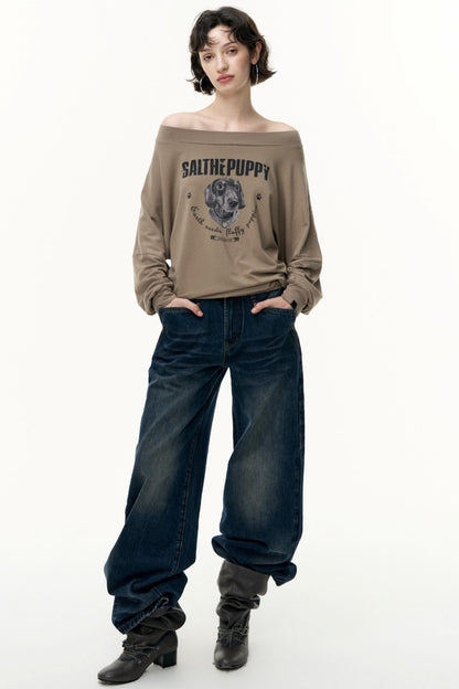 Pure Cotton Straight Pants