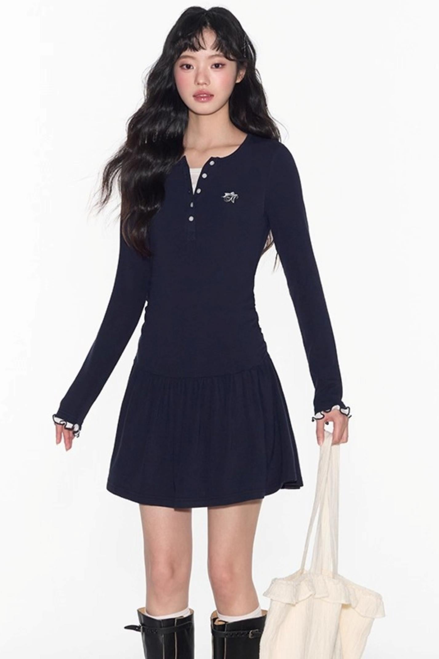 Spring Vacation Knit Dress Set-Up