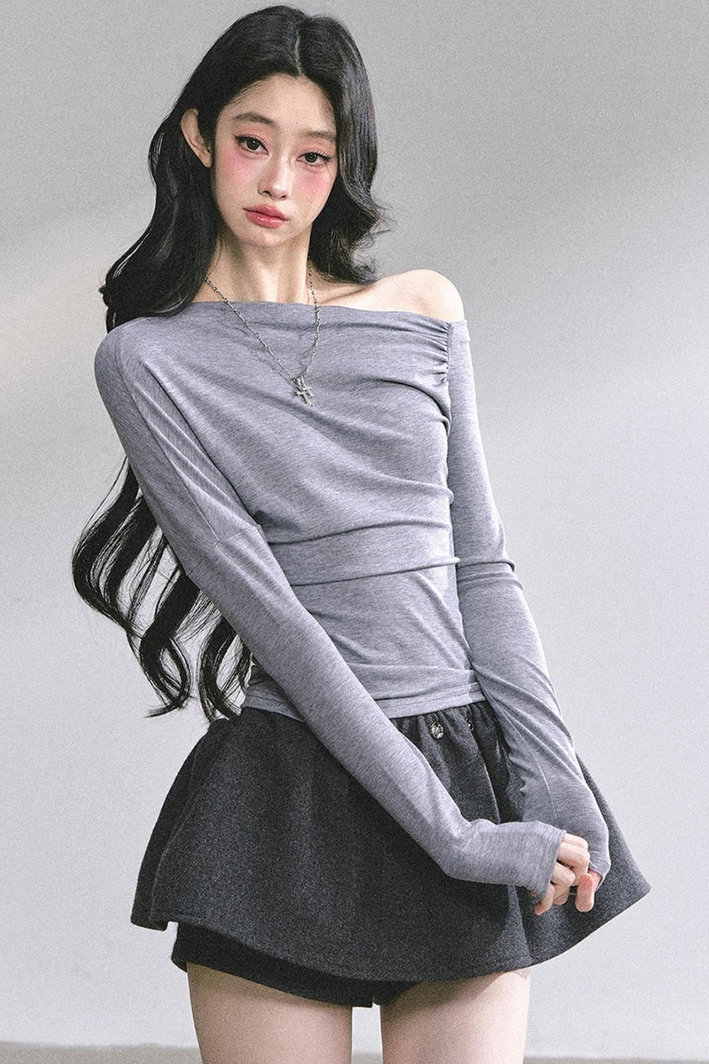 Korean Minimalist Top