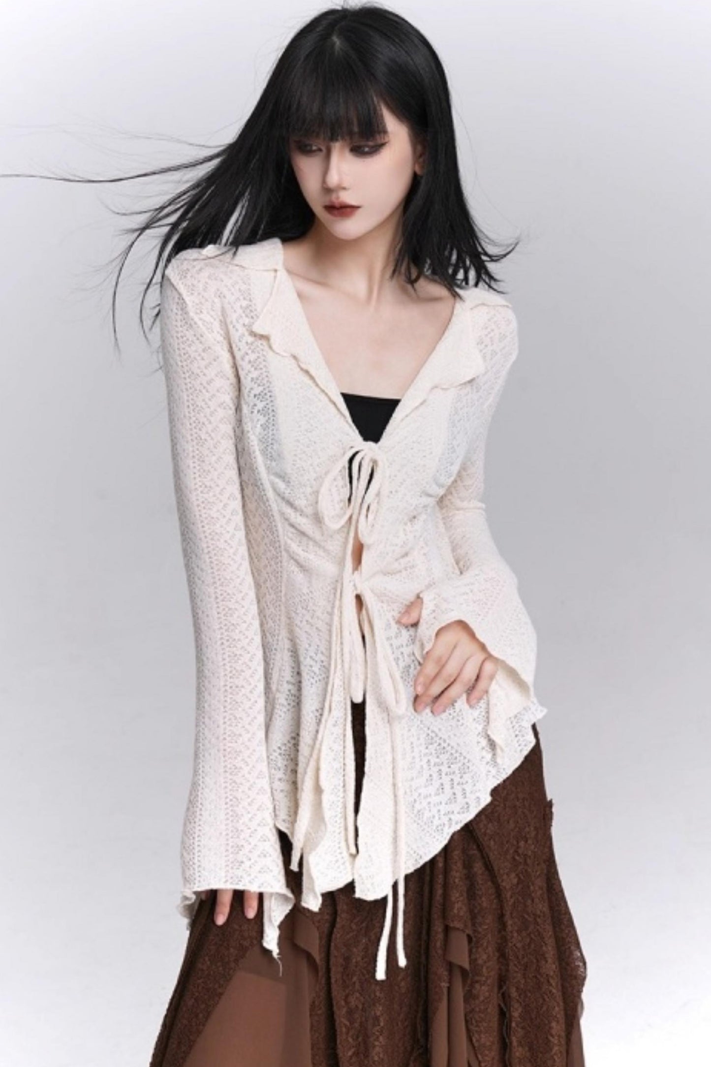 Ghost Girl Knitted Cardigan