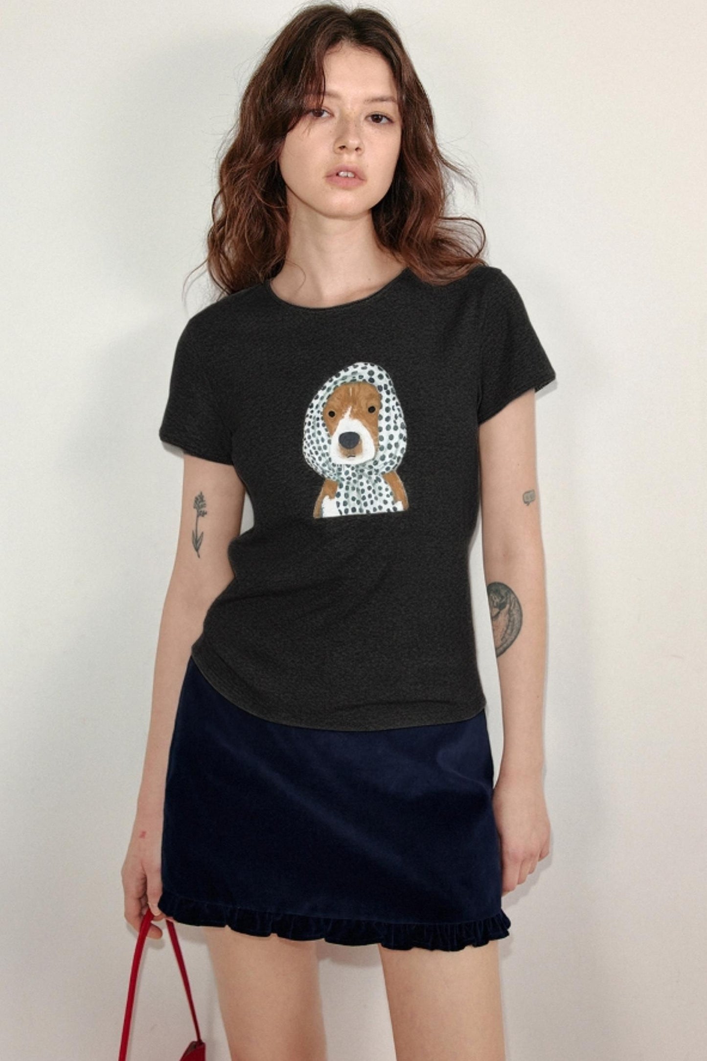 Polka Dot Puppy Tee