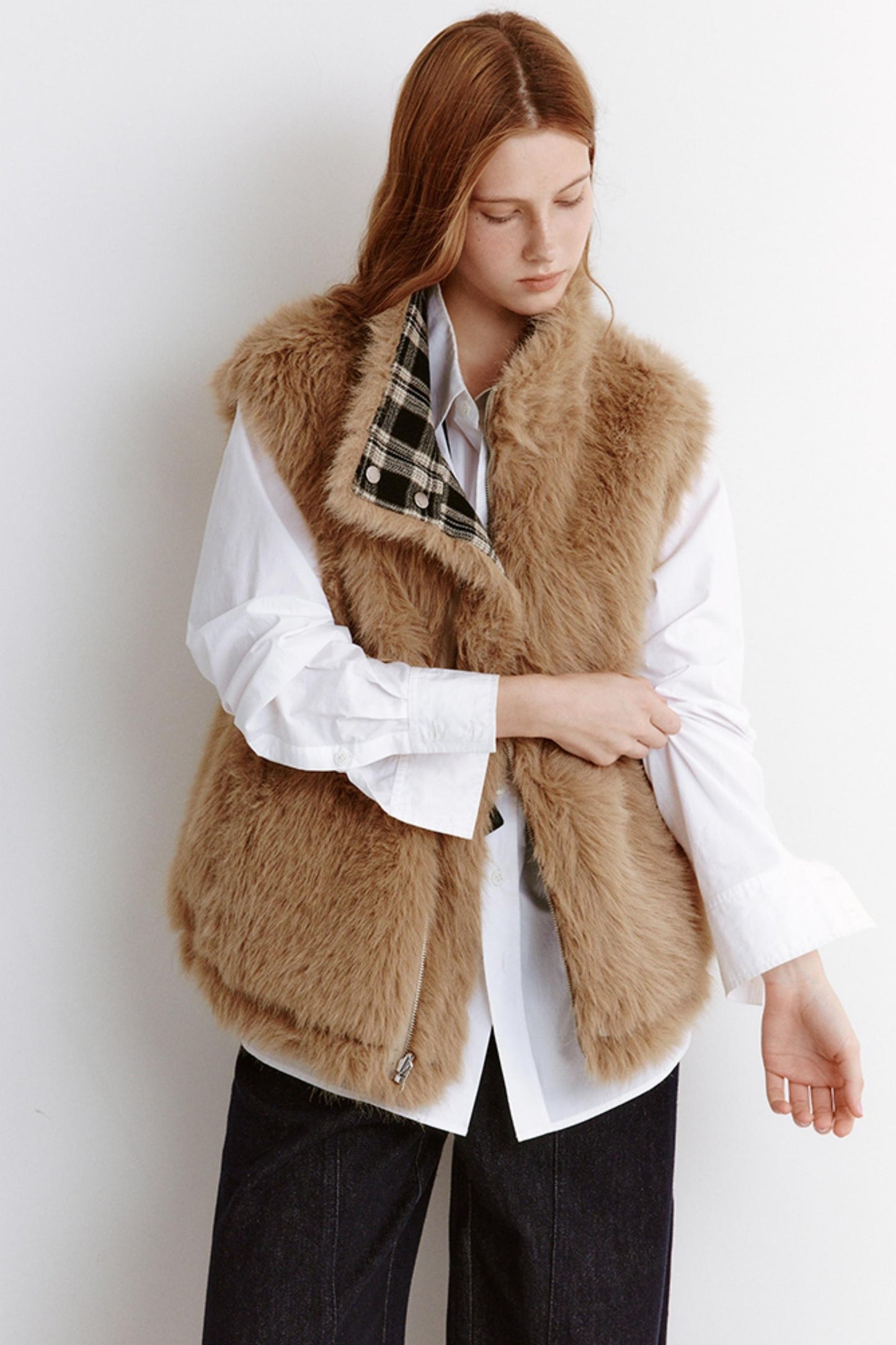 Warm Wool Fleece Vest