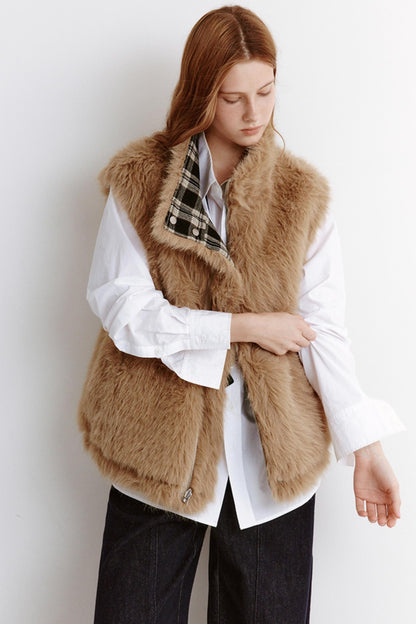 Warm Wool Fleece Vest