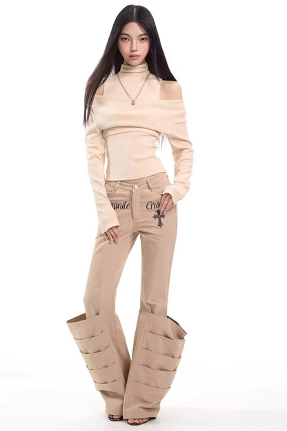 Pantalon évasé American Vintage