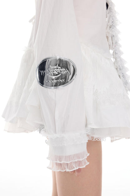 Moonlit Lace Tutu Shirt