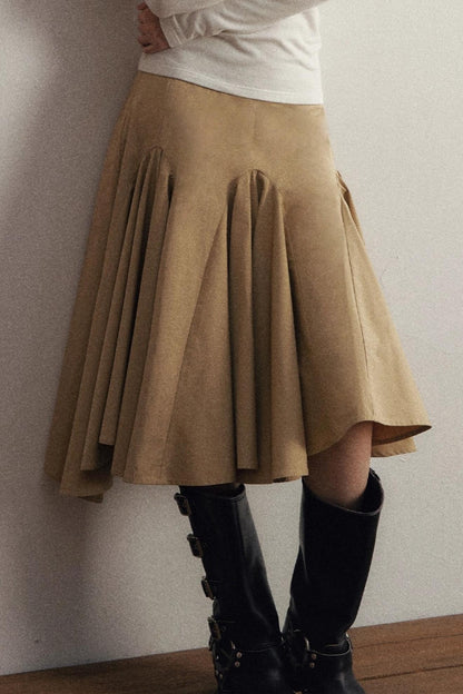 Edge Large Irregular Skirt