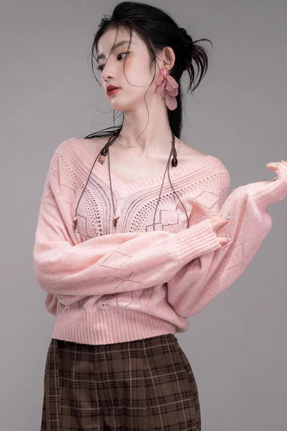 Rose Hollow Two-Piece Set