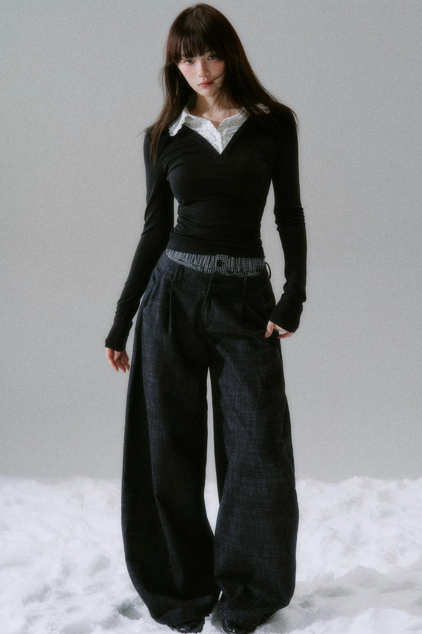 Vintage Lace Patchwork Sweater