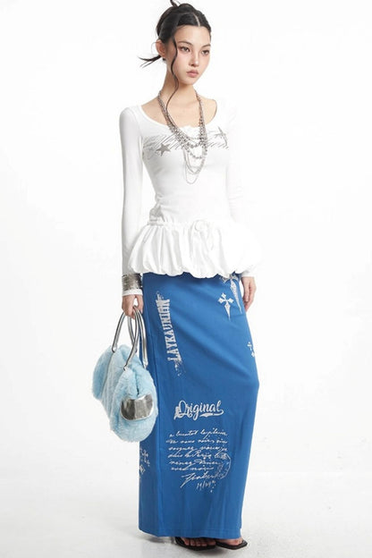 Puffy Long Sleeve Shirt