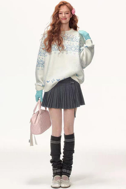 Lazy Wind Vintage Sweater Top