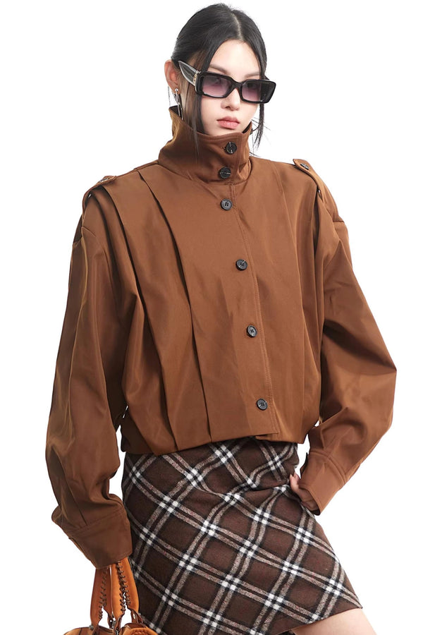 Retro Brown Autumn Jacket