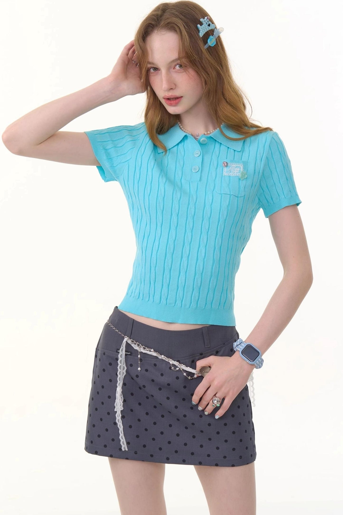 Summer Slim Fit Polo Tee