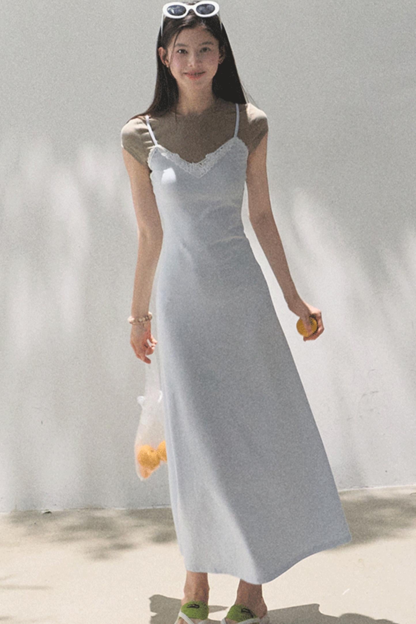 Waist-Cinching Crocodile Dress