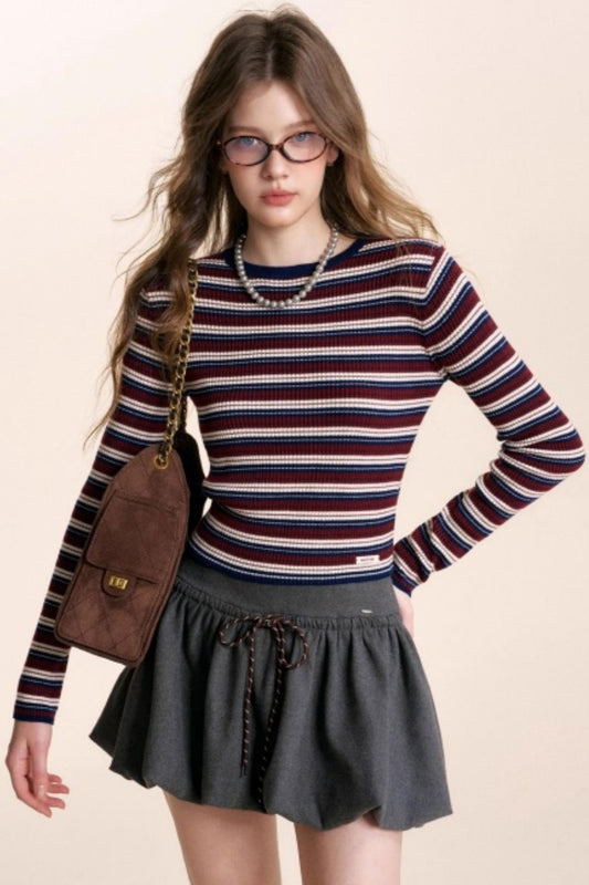 Geek Chic Striped Wool Sweater