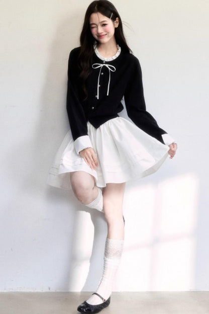 Sweetheart Ballet Cardigan Set-Up