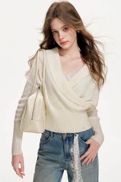 Romantic Encounter Wool Knit Sweater