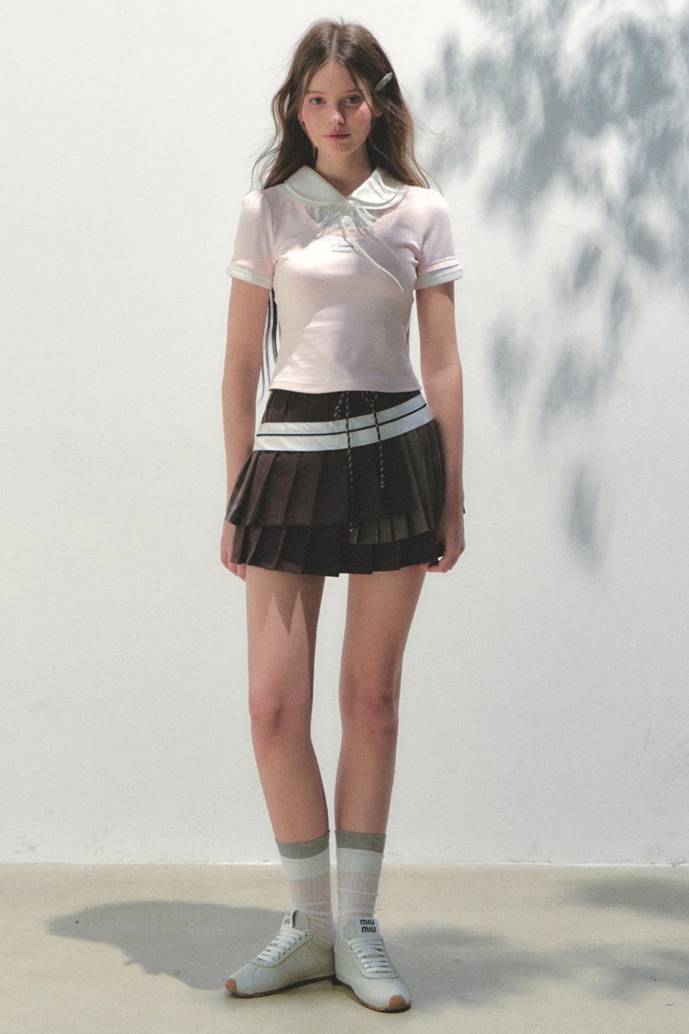 College Chic Knit Tee