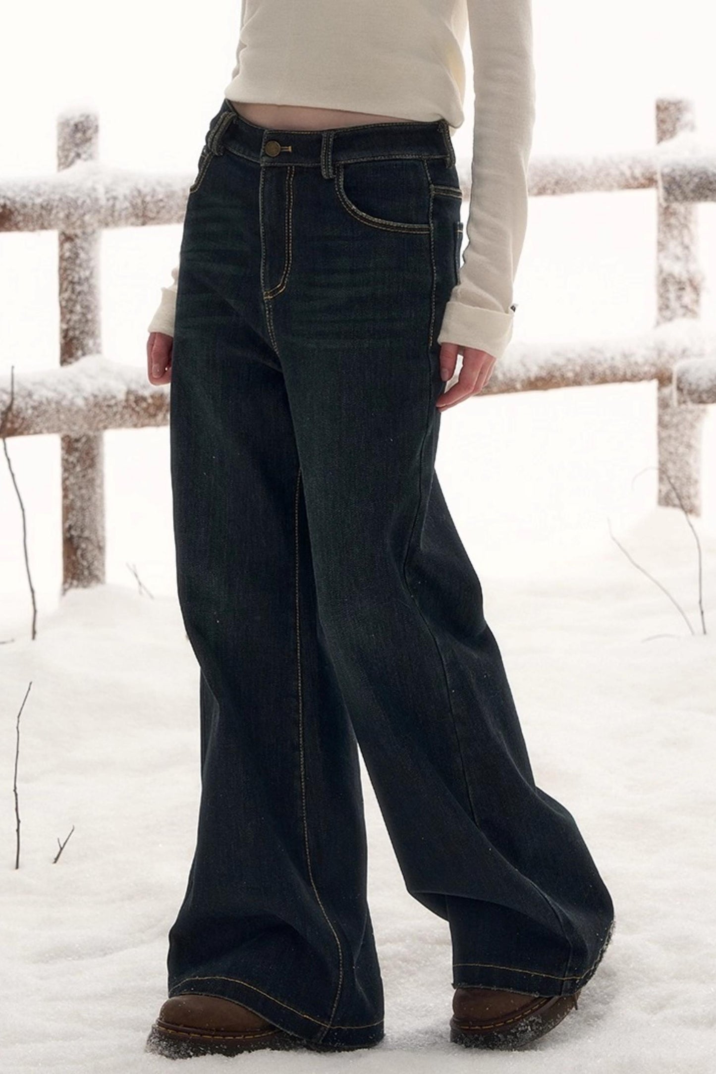 December Nocturne Flared Pants