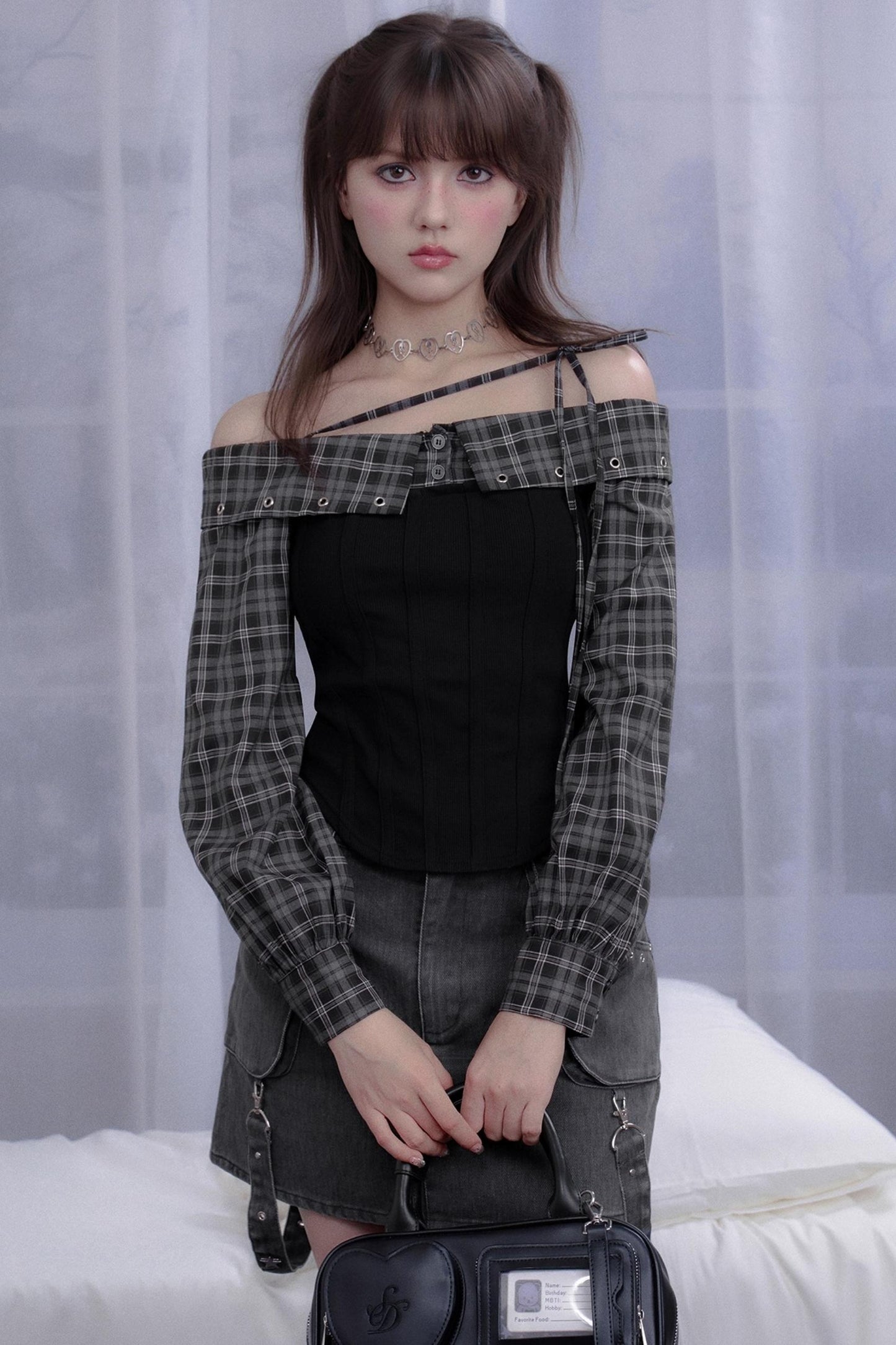 Rebellion One-Shoulder Shirt