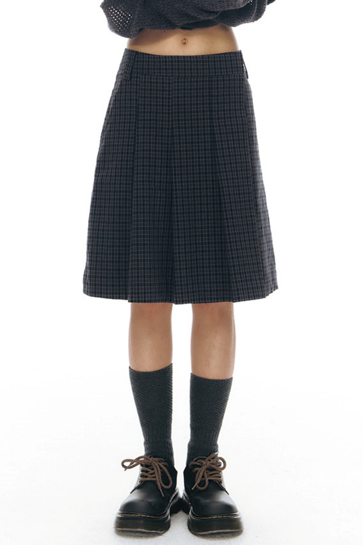 Original Pleated Workwear Skirt