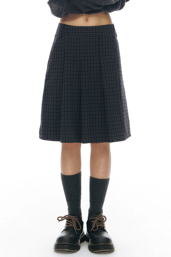 Original Pleated Workwear Skirt